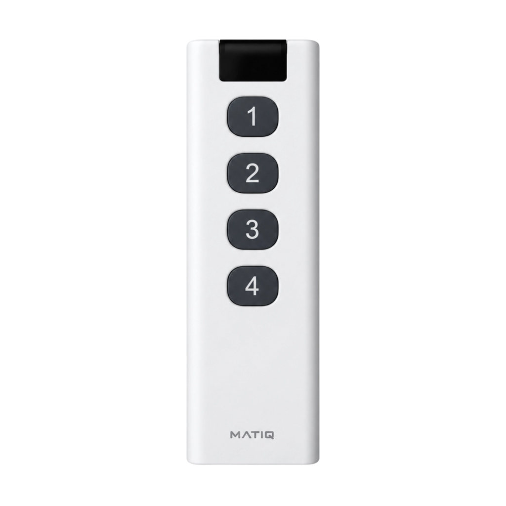 Control de Escenas Inteligente 4 Teclas Zigbee