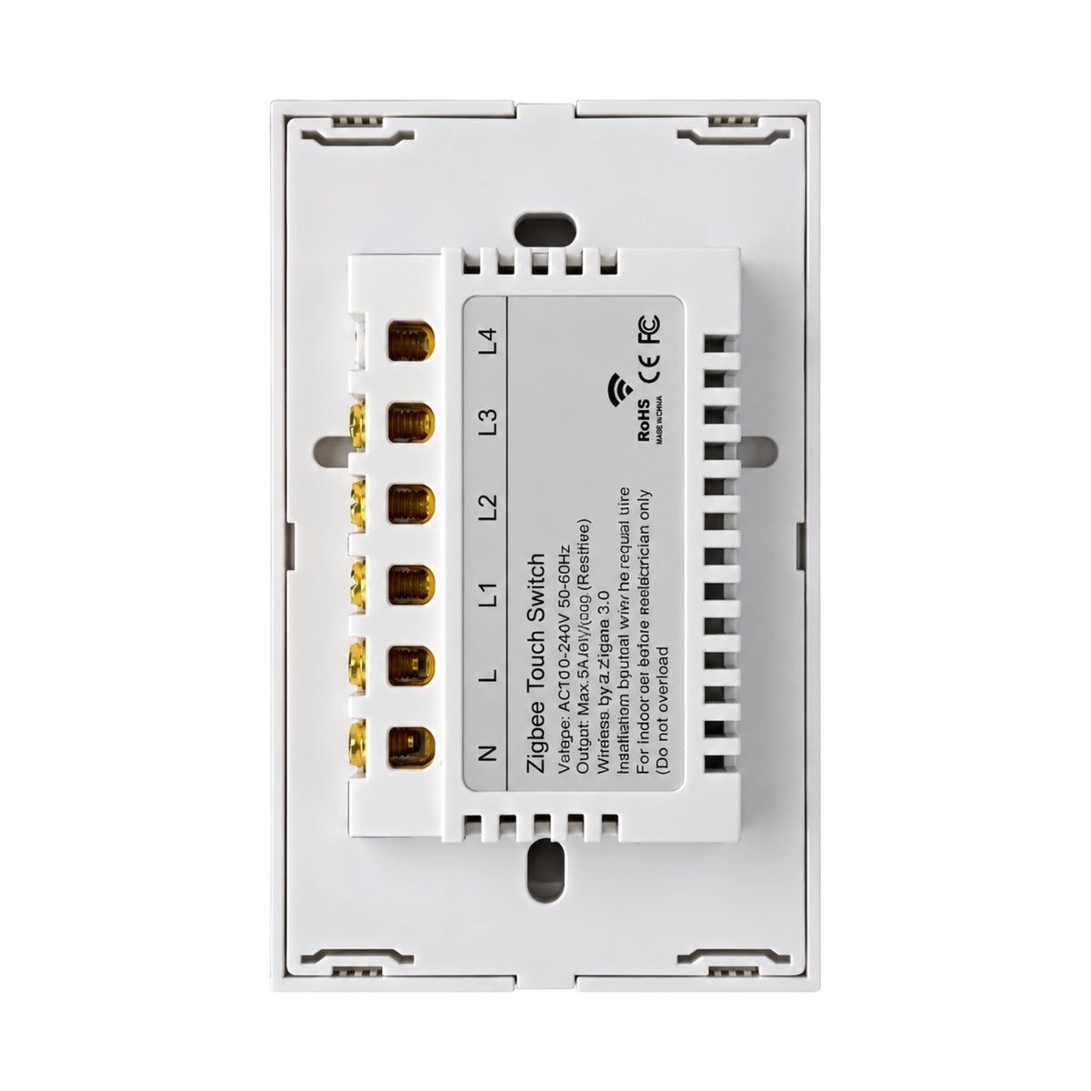 Interruptor Inteligente Táctil 3 Canales Zigbee 3.0