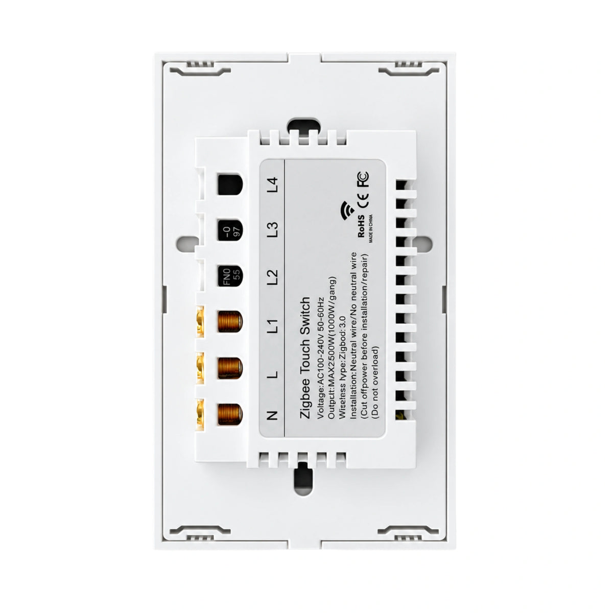 Interruptor Inteligente Táctil 1 Canal Zigbee 3.0