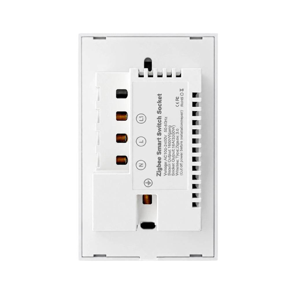 Tomacorriente Inteligente con Interruptor Táctil 1 Canal Zigbee 3.0