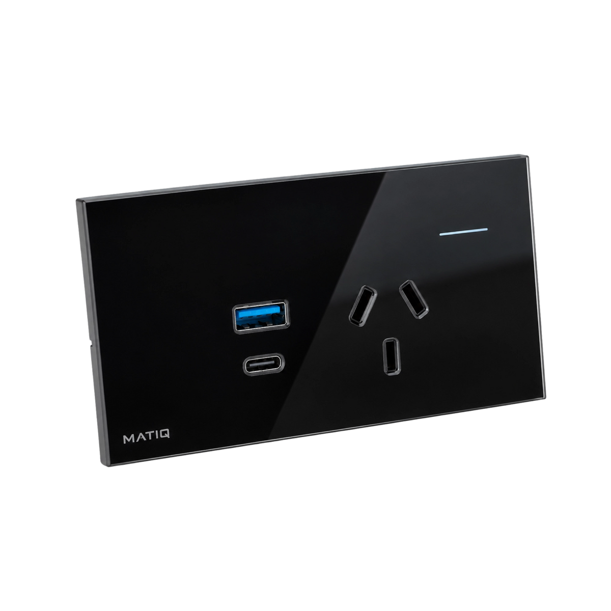 Tomacorriente Inteligente con USB-A y USB-C 30W Zigbee 3.0